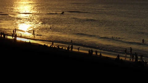 Sunset timelapse on caribbean beach 06 Stock Footage 50366232
