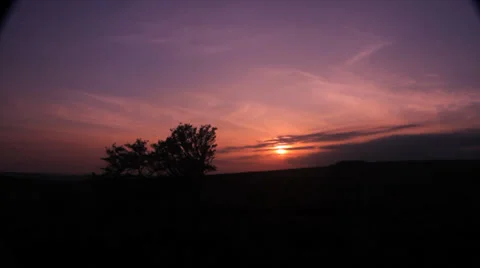Sunset Timelapse, Dartmoor Stock Footage 38308556