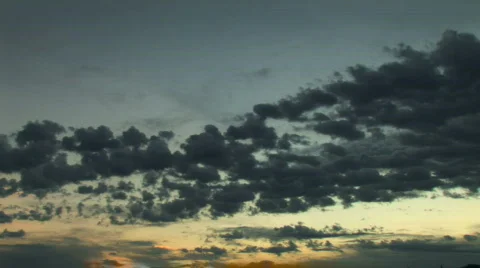 Sunset Timelapse Video stock 134561