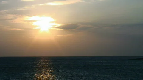 Sunset timelapse Stock Footage 305331