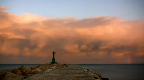 Sunset (timelapse) 库存影片 600317