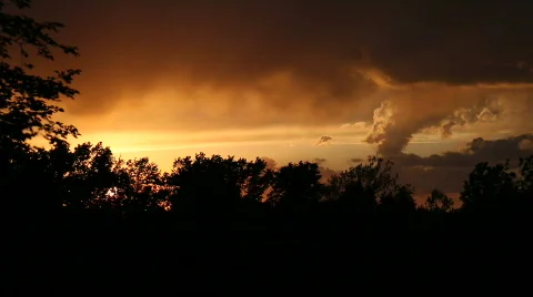 Sunset Timelapse Stock Footage 775096