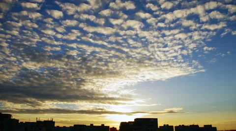 Sunset timelapse Stock Footage 2103109