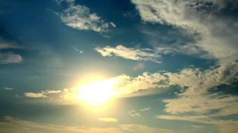 Sunset, timelapse Stock Footage 9481298