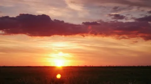 Sunset timelapse Video stock 10715458