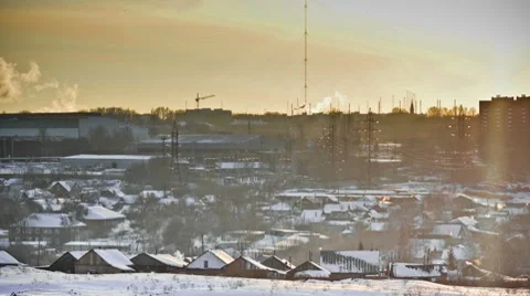 Sunset, timelapse Video stock 10770268