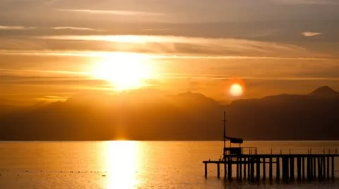 Sunset Timelapse Stock Footage 11147086