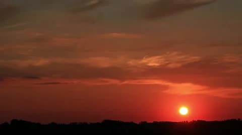 Sunset Timelapse Vídeo Stock 11515872