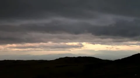 Sunset timelapse Stock Footage 11884176