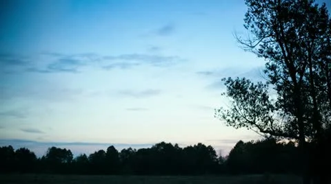 Sunset timelapse Stock Footage 12054369