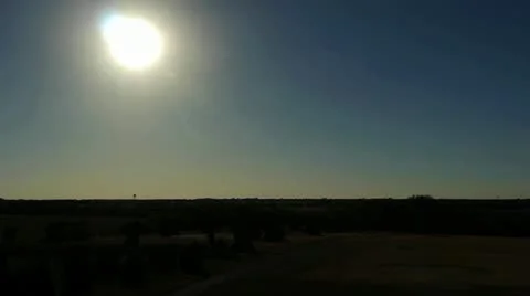Sunset timelapse Video stock 12457034
