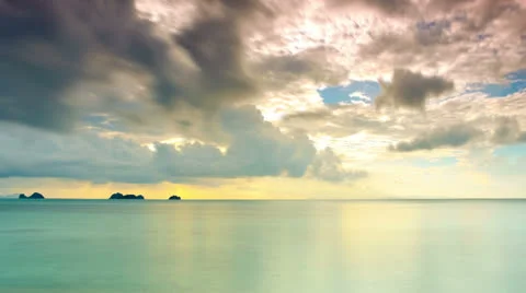 Sunset timelapse Stock Footage 23113901