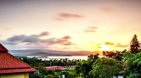 Sunset timelapse Video stock 24448865