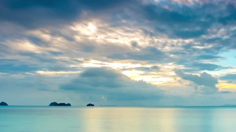 Sunset timelapse Stock Footage 24452730