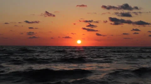 Sunset Timelapse Stock Footage 25987645