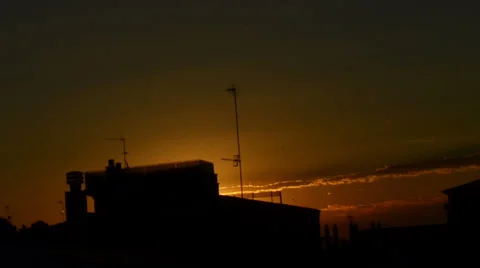 Sunset timelapse Stock Footage 28837250