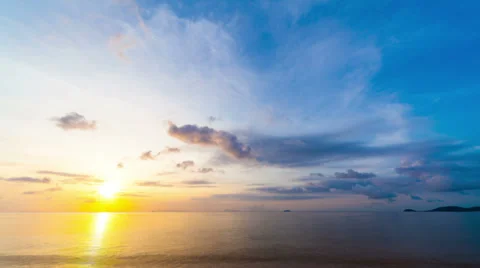 Sunset timelapse Video stock 32453915