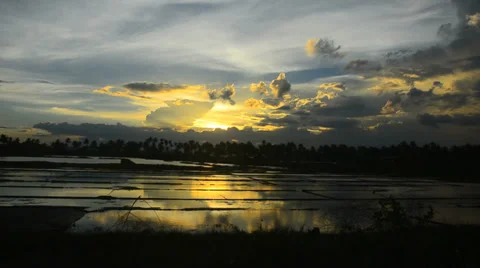Sunset Timelapse Video stock 33826798