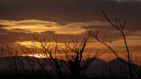 Sunset timelapse Stock-Footage 33908333