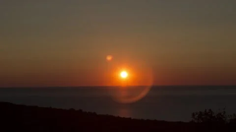 Sunset timelapse Video stock 42317571