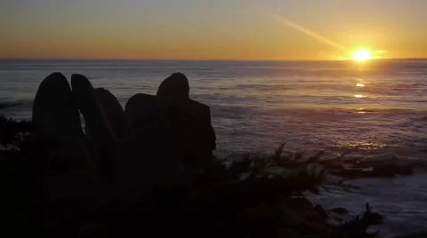 Sunset timelapse Stock Footage 47489357
