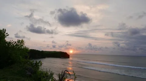 Sunset timelapse 库存影片 48634894