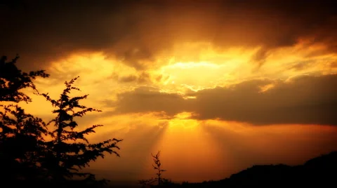 Sunset - Timelapse Stock Footage 49401857