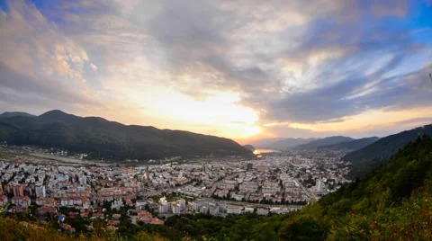 Sunset Timelapse Stock Footage 51235140