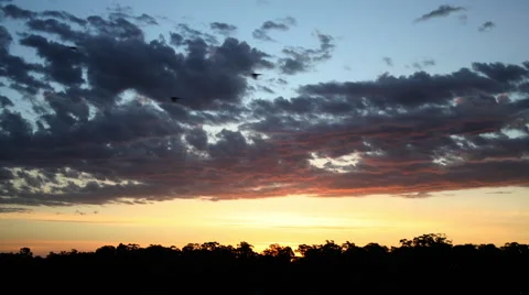 Sunset Timelapse Video stock 58488630