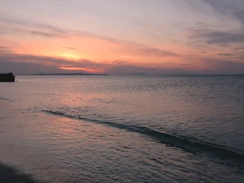 Sunset timelapse Stock Footage 74088090