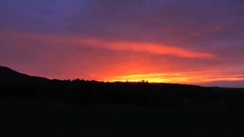 Sunset timelapse Stock Footage 85696662