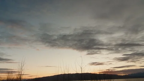 Sunset Timelapse Stock Footage 87004063