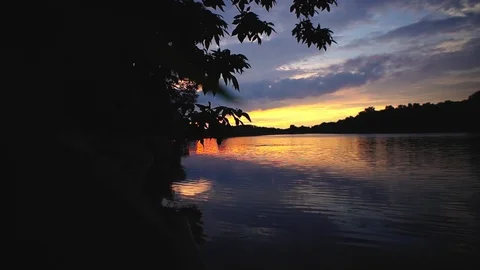 Sunset Timelapse Stock Footage 90487449