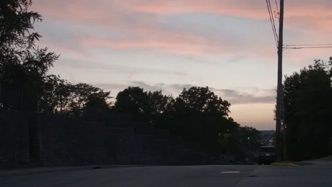 Sunset Timelapse Stock Footage 91113683