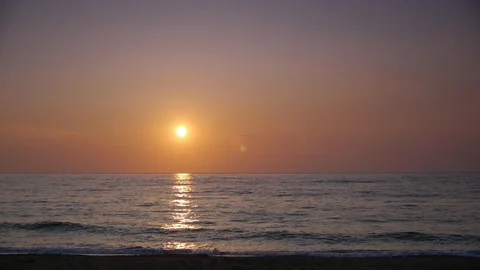 Sunset timelapse Stock Footage 94721333