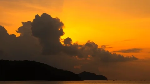 Sunset timelapse Video stock 102013602