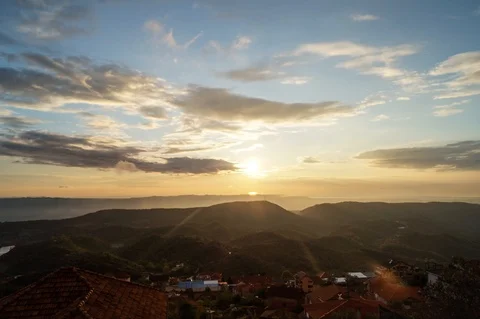 Sunset Timelapse Stock Footage 107494172