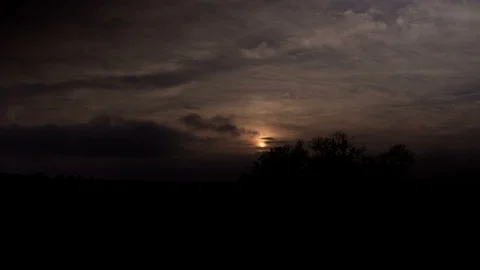 Sunset timelapse Stockbeeldmateriaal 126988699