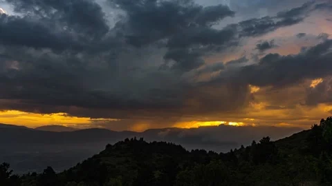 Sunset timelapse Stock Footage 131039739