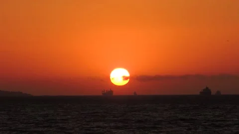 Sunset timelapse Vidéo 132844227