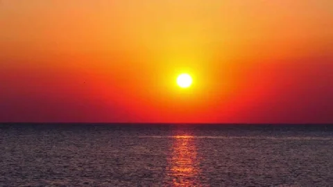 Sunset in a timelapse Vidéo 136051714