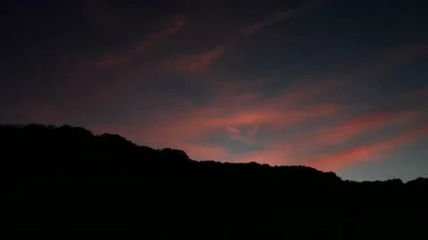 Sunset Timelapse Stockbeeldmateriaal 164180141