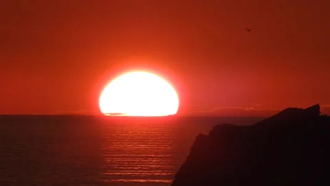 Sunset Timelapse Stock Footage 196155320