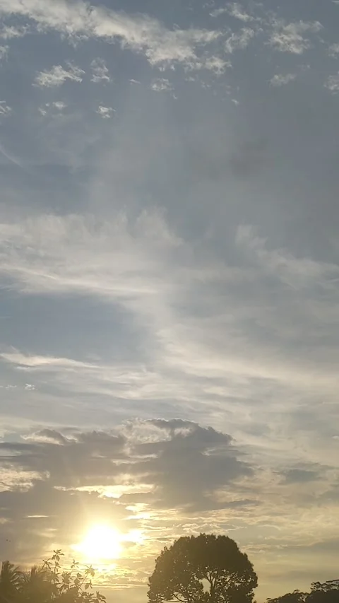 Sunset timelapse Video stock 244391506