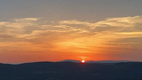 Sunset timelapse Stock Footage 267020976