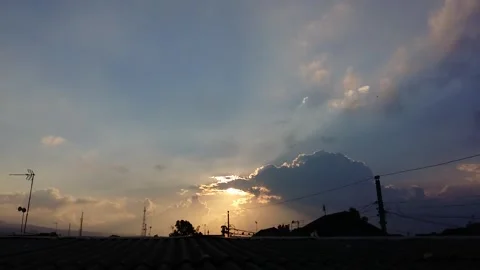 Sunset Timelapse Stock Footage 272819914