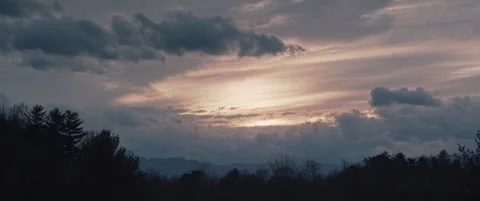 Sunset Timelapse  Stock Footage 283573664