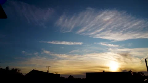 Sunset Timelapse Stock Footage 307148748