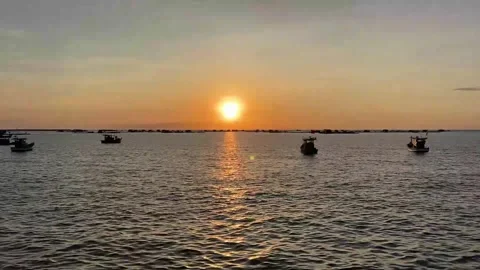 Sunset timelapse Stock Footage 326288558