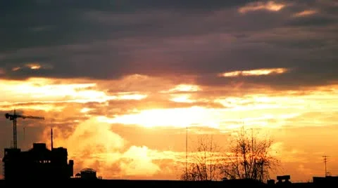 Sunset, timelapse FullHD Stock-Footage 10875362